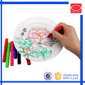 Multi-color non toxic ceramic marker